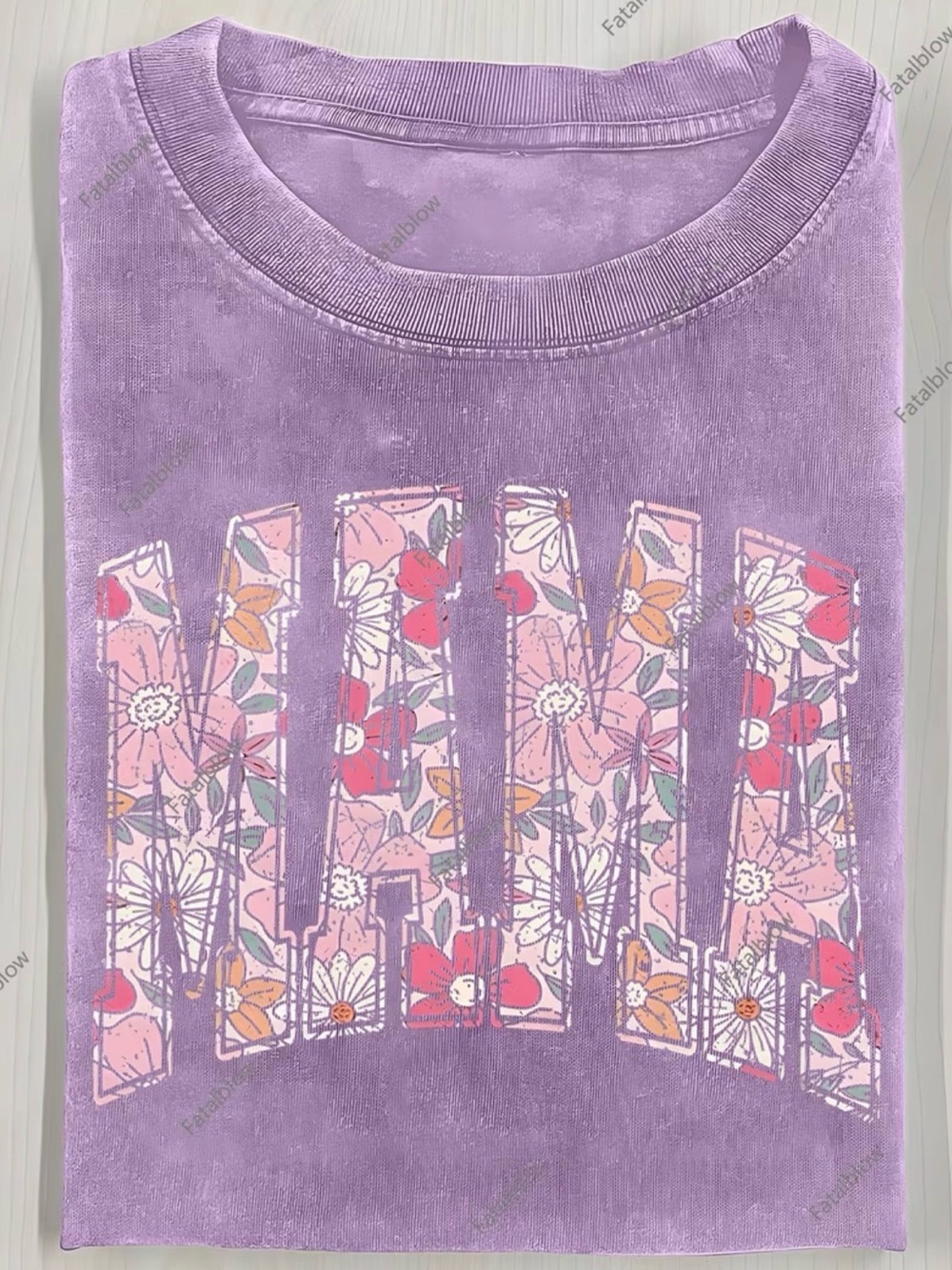 Floral Mama Lavender Graphic Tee